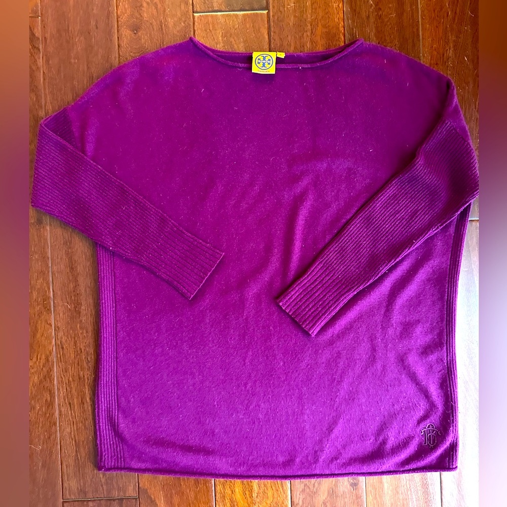 Tory Burch Cashmere Tunic Sweater, size M